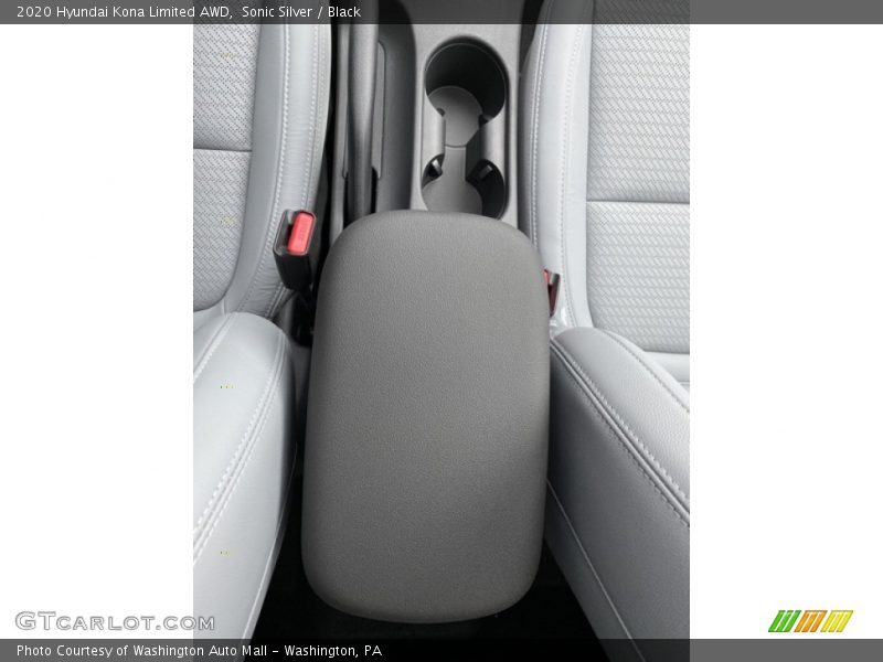 Sonic Silver / Black 2020 Hyundai Kona Limited AWD