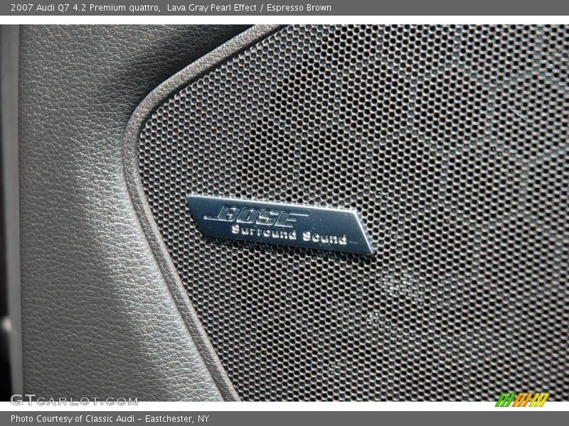 Lava Gray Pearl Effect / Espresso Brown 2007 Audi Q7 4.2 Premium quattro