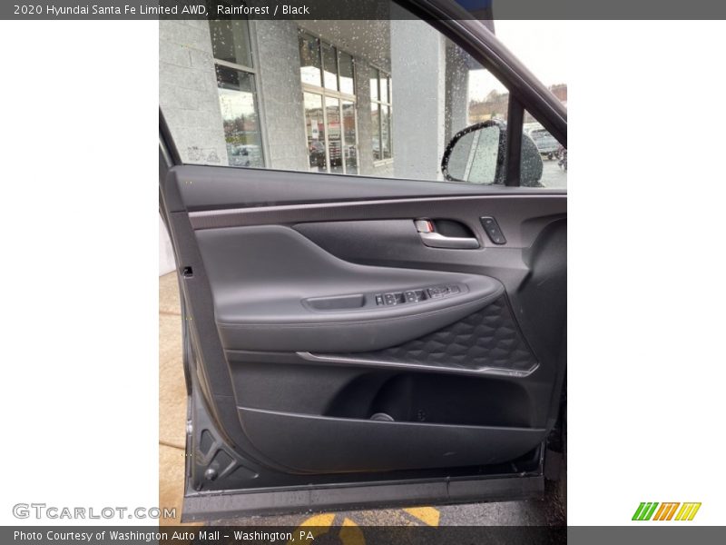 Rainforest / Black 2020 Hyundai Santa Fe Limited AWD