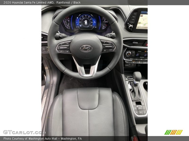 Rainforest / Black 2020 Hyundai Santa Fe Limited AWD