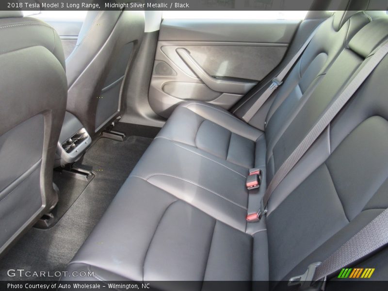 Rear Seat of 2018 Model 3 Long Range