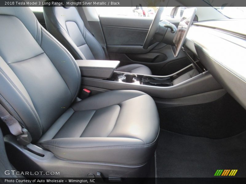 Front Seat of 2018 Model 3 Long Range