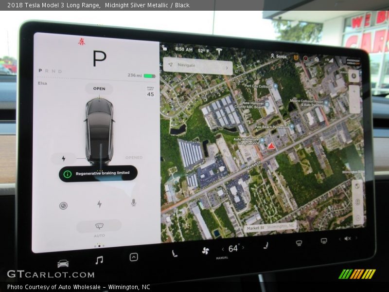 Navigation of 2018 Model 3 Long Range