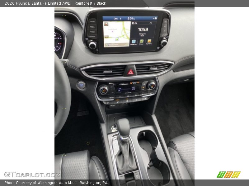 Rainforest / Black 2020 Hyundai Santa Fe Limited AWD