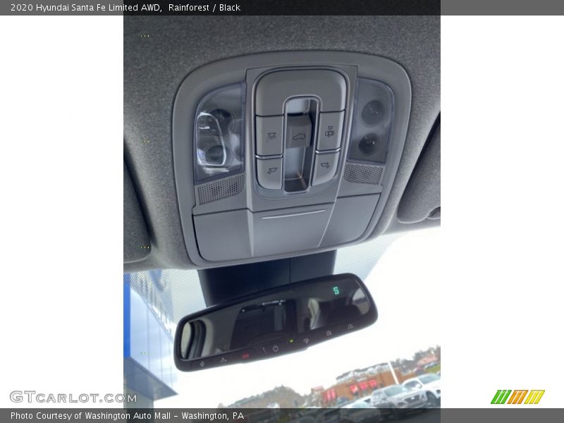 Rainforest / Black 2020 Hyundai Santa Fe Limited AWD