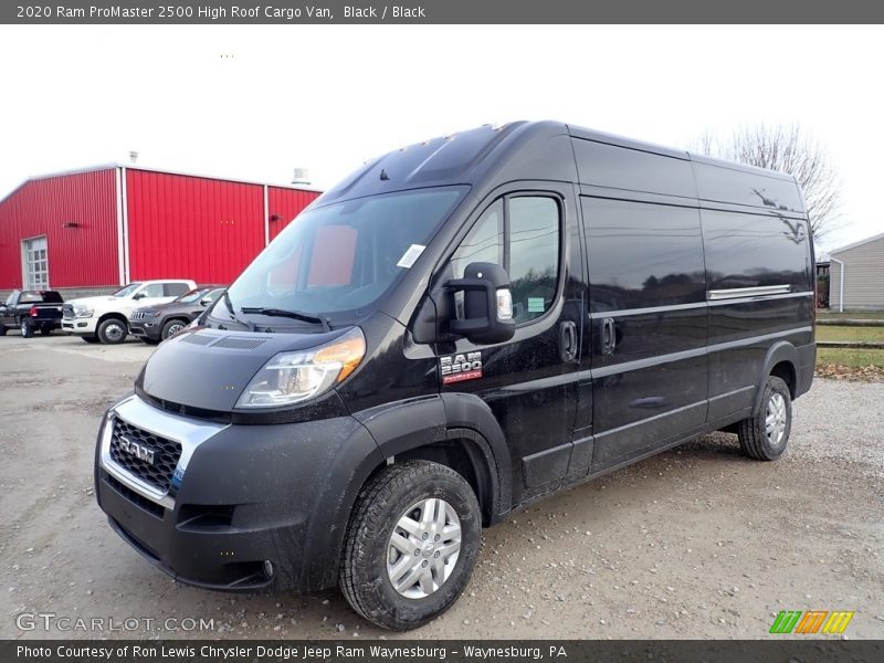 Front 3/4 View of 2020 ProMaster 2500 High Roof Cargo Van