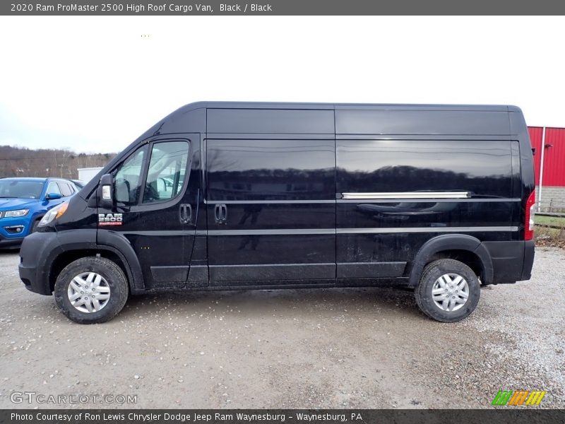 Black / Black 2020 Ram ProMaster 2500 High Roof Cargo Van