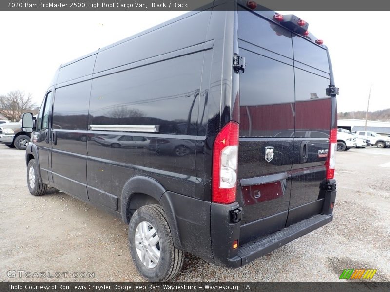 Black / Black 2020 Ram ProMaster 2500 High Roof Cargo Van
