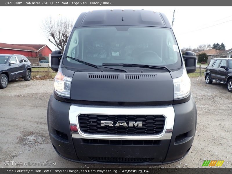 Black / Black 2020 Ram ProMaster 2500 High Roof Cargo Van