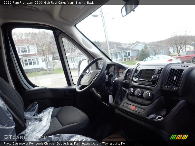 Black / Black 2020 Ram ProMaster 2500 High Roof Cargo Van