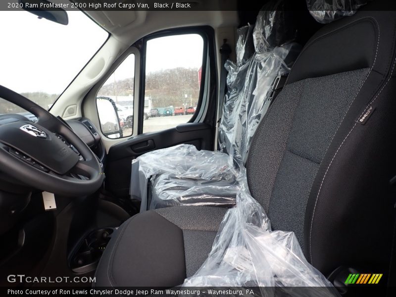 Black / Black 2020 Ram ProMaster 2500 High Roof Cargo Van