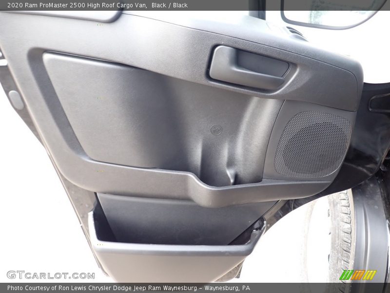 Black / Black 2020 Ram ProMaster 2500 High Roof Cargo Van