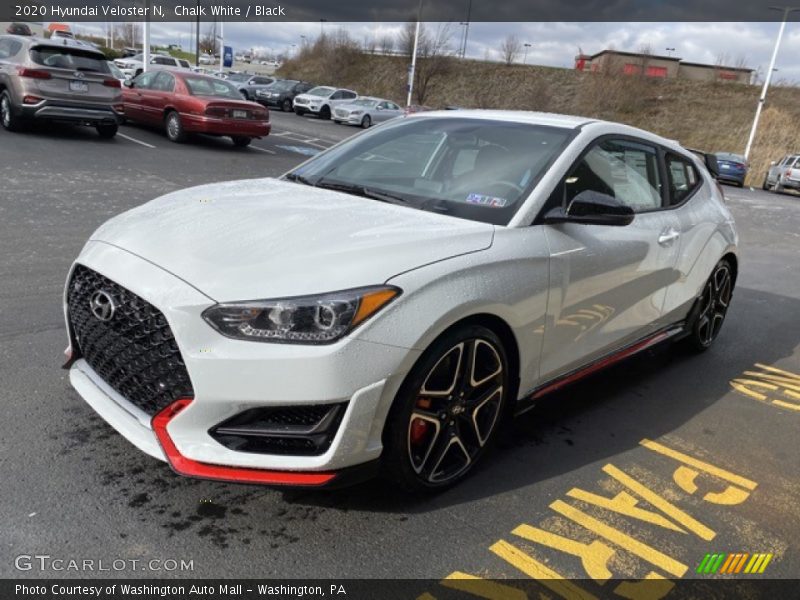  2020 Veloster N Chalk White