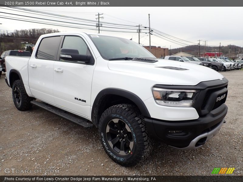 Front 3/4 View of 2020 1500 Rebel Crew Cab 4x4
