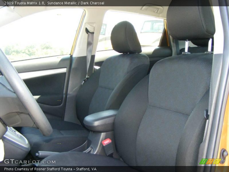 Sundance Metallic / Dark Charcoal 2009 Toyota Matrix 1.8