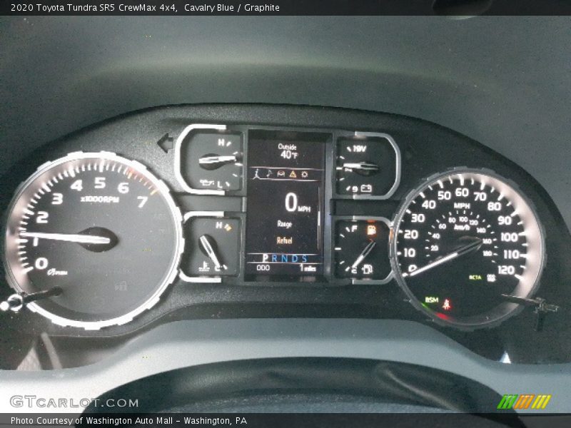 Cavalry Blue / Graphite 2020 Toyota Tundra SR5 CrewMax 4x4