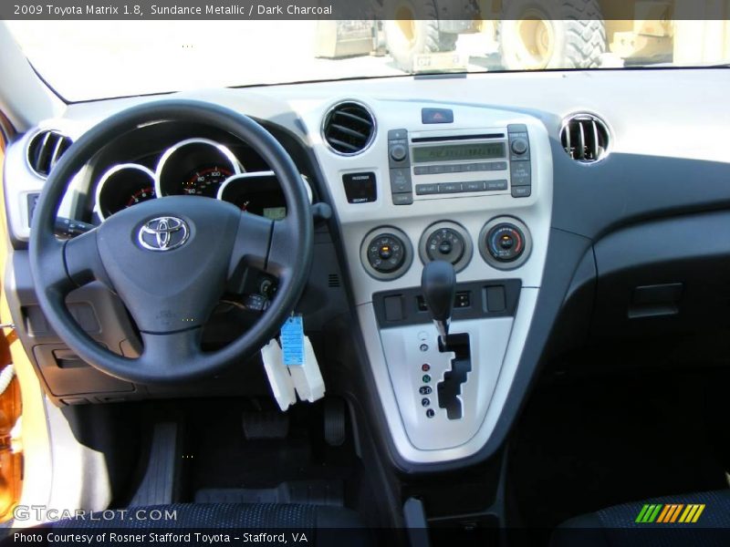 Sundance Metallic / Dark Charcoal 2009 Toyota Matrix 1.8