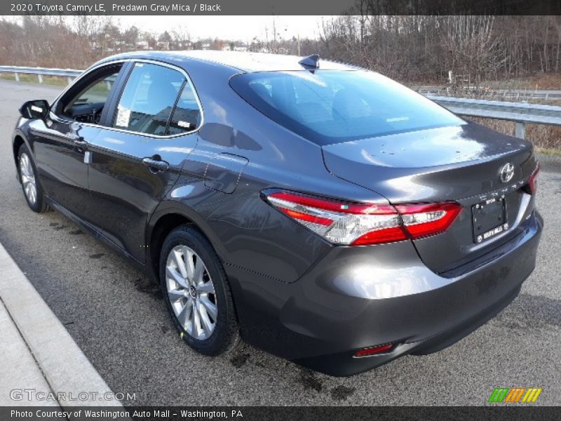 Predawn Gray Mica / Black 2020 Toyota Camry LE