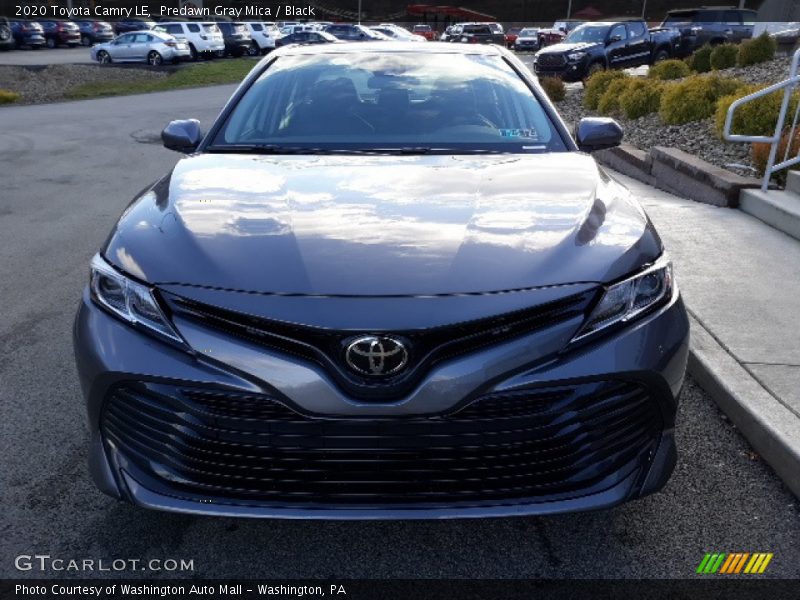 Predawn Gray Mica / Black 2020 Toyota Camry LE