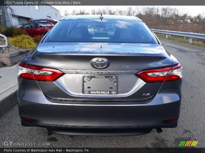 Predawn Gray Mica / Black 2020 Toyota Camry LE