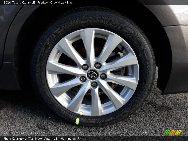 Predawn Gray Mica / Black 2020 Toyota Camry LE