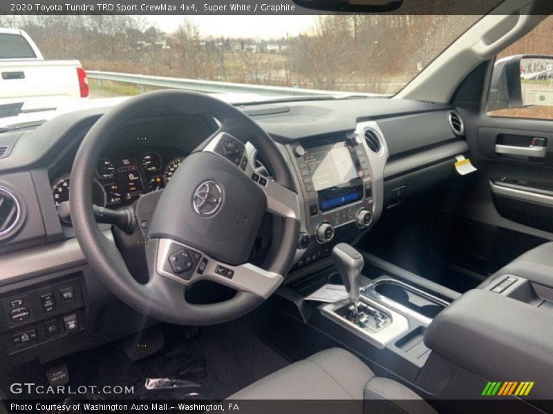 Super White / Graphite 2020 Toyota Tundra TRD Sport CrewMax 4x4
