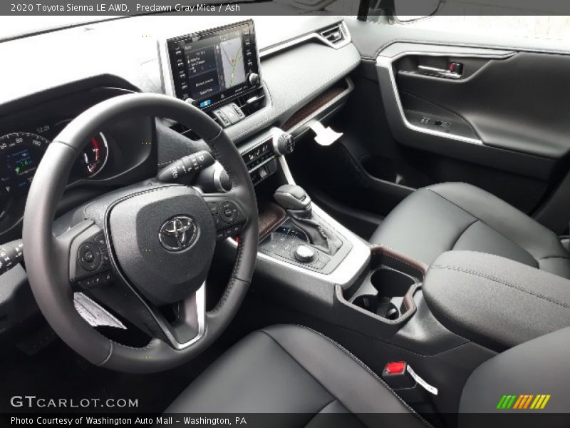  2020 Sienna LE AWD Ash Interior