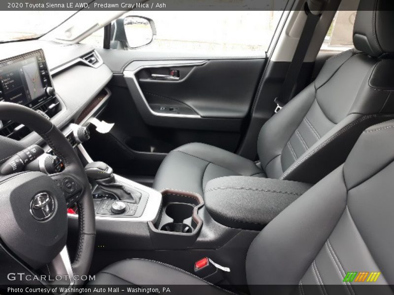 Predawn Gray Mica / Ash 2020 Toyota Sienna LE AWD