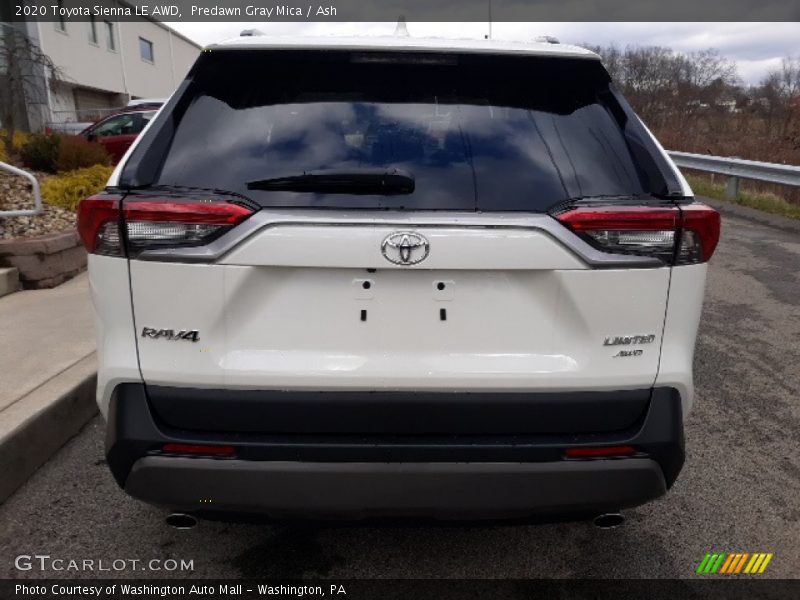 Predawn Gray Mica / Ash 2020 Toyota Sienna LE AWD