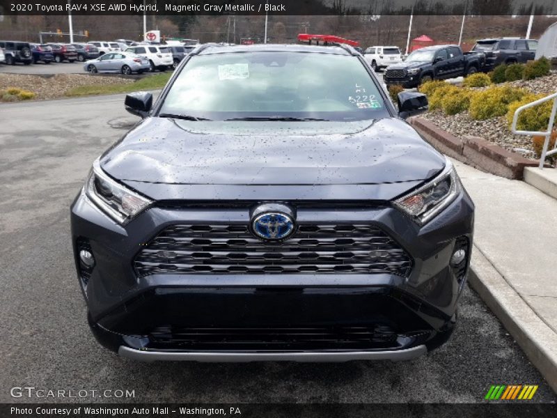 Magnetic Gray Metallic / Black 2020 Toyota RAV4 XSE AWD Hybrid