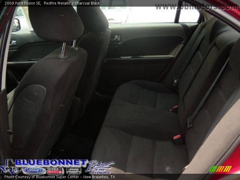 Redfire Metallic / Charcoal Black 2009 Ford Fusion SE