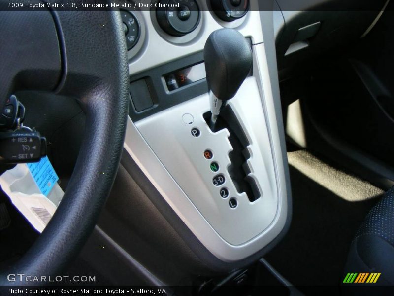 Sundance Metallic / Dark Charcoal 2009 Toyota Matrix 1.8