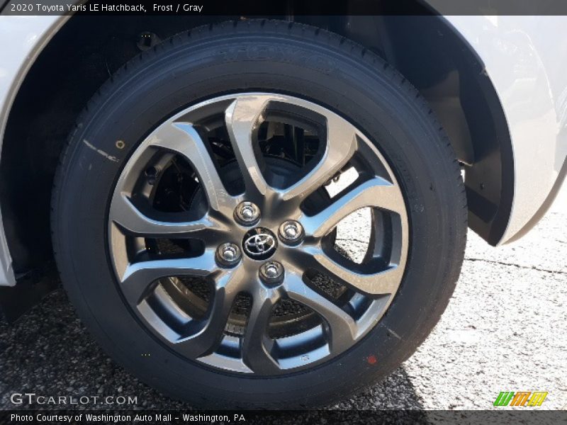 Frost / Gray 2020 Toyota Yaris LE Hatchback