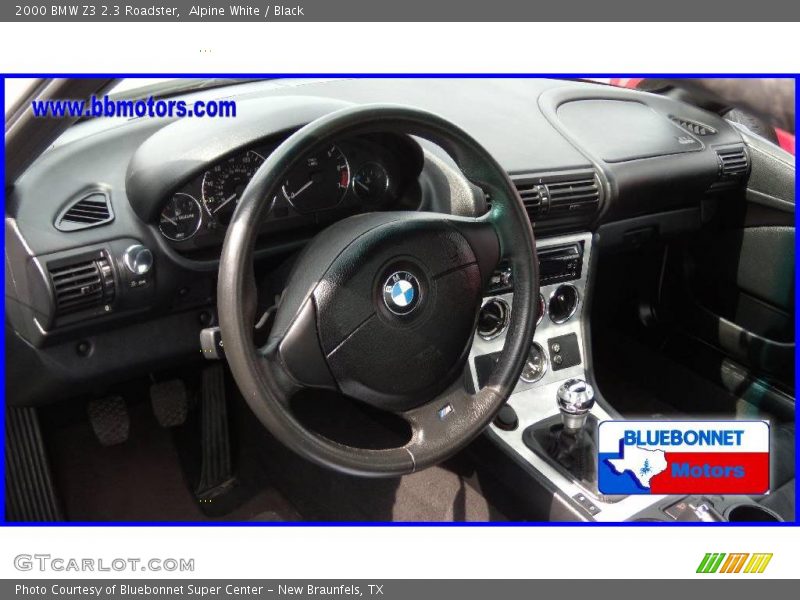 Alpine White / Black 2000 BMW Z3 2.3 Roadster