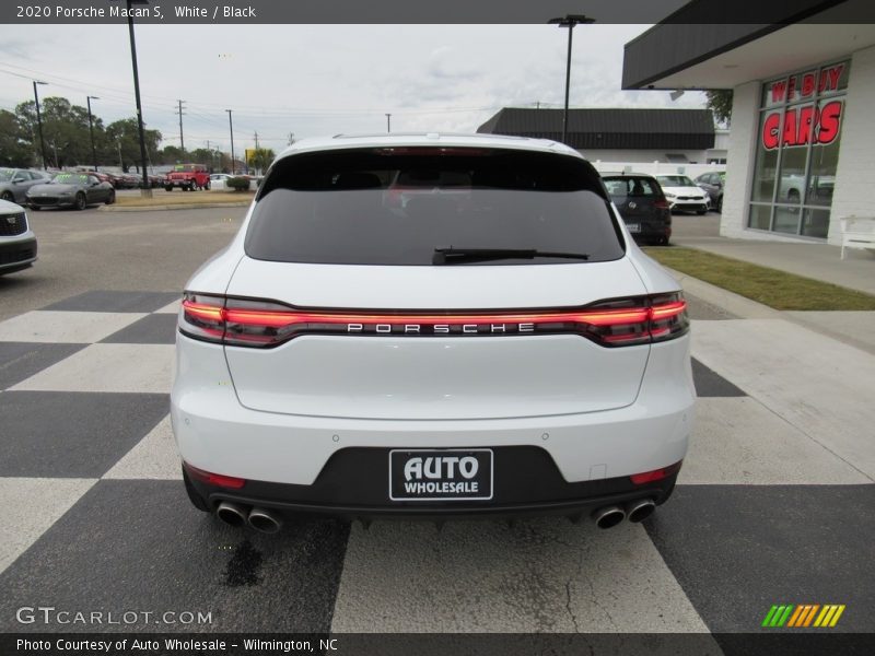 White / Black 2020 Porsche Macan S