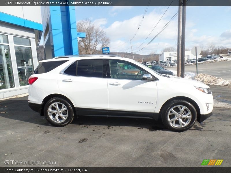 Summit White / Jet Black 2020 Chevrolet Equinox Premier AWD