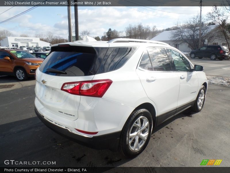 Summit White / Jet Black 2020 Chevrolet Equinox Premier AWD