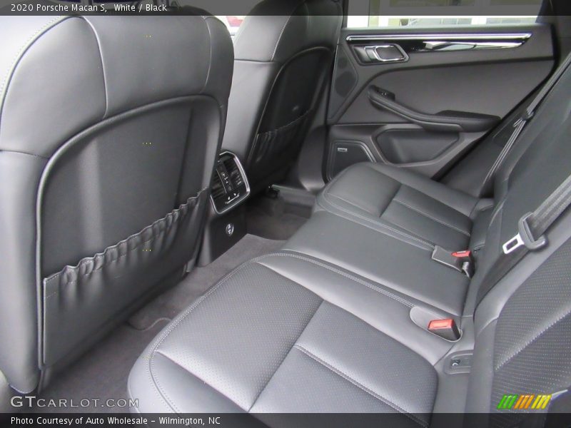 Rear Seat of 2020 Macan S