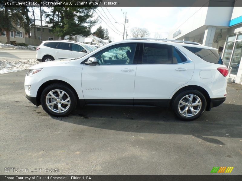 Summit White / Jet Black 2020 Chevrolet Equinox Premier AWD