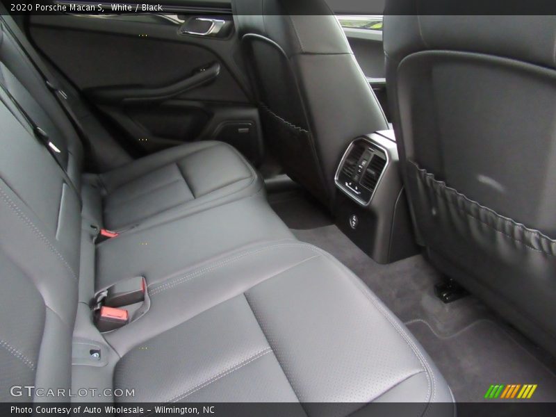 Rear Seat of 2020 Macan S