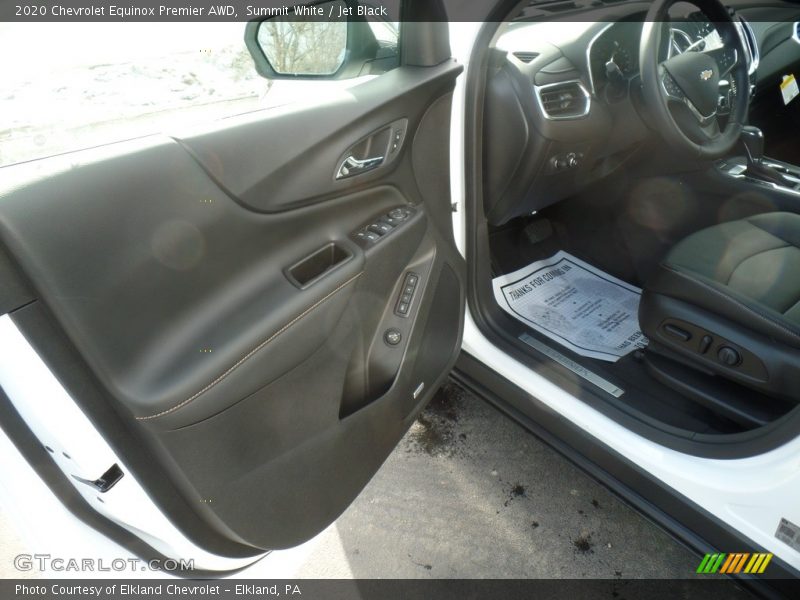 Summit White / Jet Black 2020 Chevrolet Equinox Premier AWD