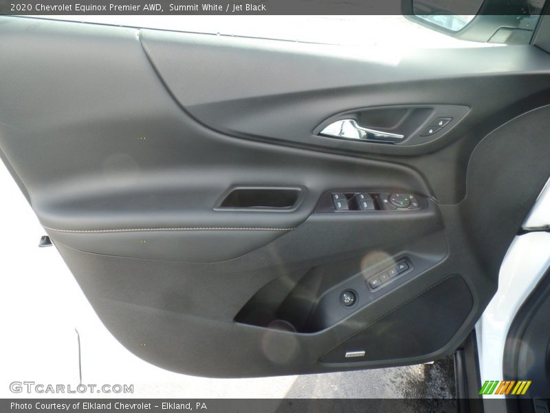 Summit White / Jet Black 2020 Chevrolet Equinox Premier AWD