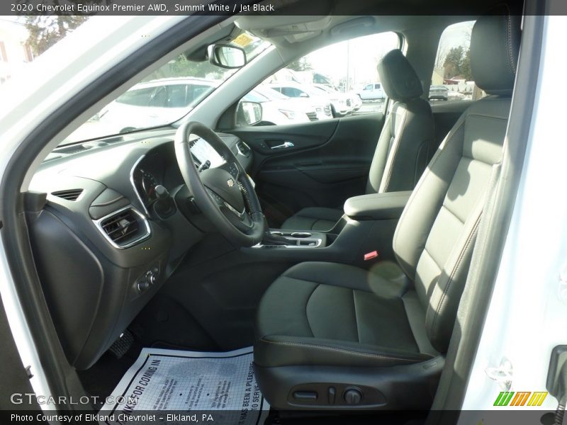 Summit White / Jet Black 2020 Chevrolet Equinox Premier AWD