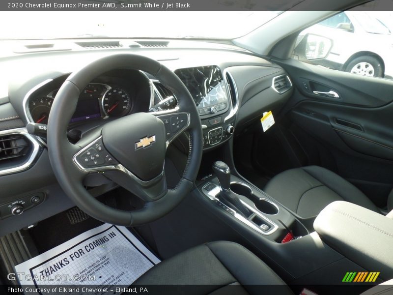 Summit White / Jet Black 2020 Chevrolet Equinox Premier AWD
