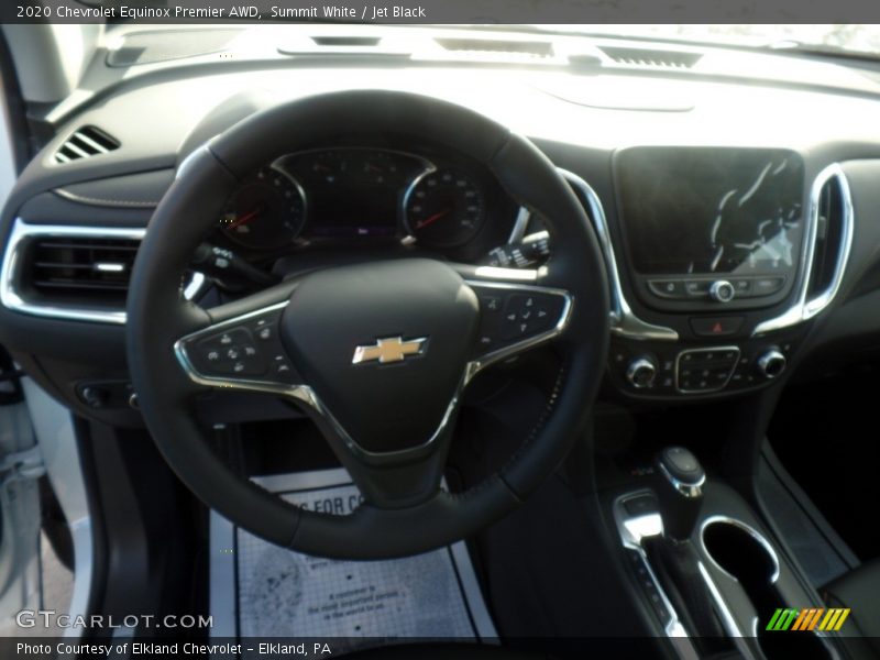 Summit White / Jet Black 2020 Chevrolet Equinox Premier AWD