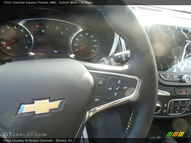 Summit White / Jet Black 2020 Chevrolet Equinox Premier AWD
