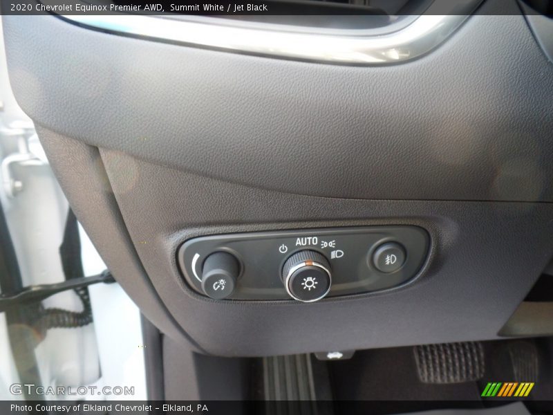Summit White / Jet Black 2020 Chevrolet Equinox Premier AWD