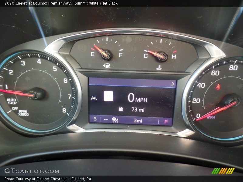 Summit White / Jet Black 2020 Chevrolet Equinox Premier AWD