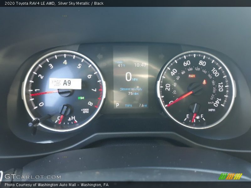  2020 RAV4 LE AWD LE AWD Gauges