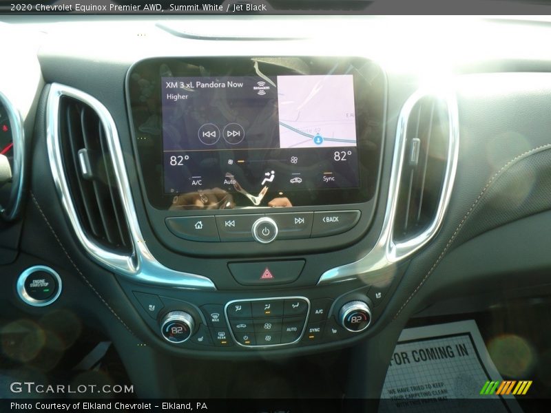 Summit White / Jet Black 2020 Chevrolet Equinox Premier AWD